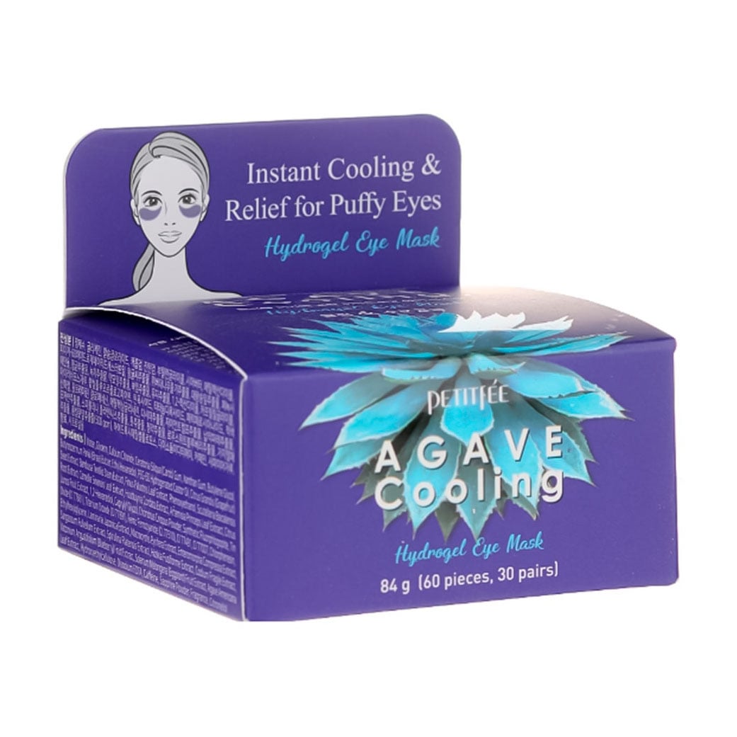 Гідрогелеві охолоджувальні патчі для шкіри навколо очей Petitfee &amp; Koelf Agave Cooling Hydrogel Eye Mask, 60 шт