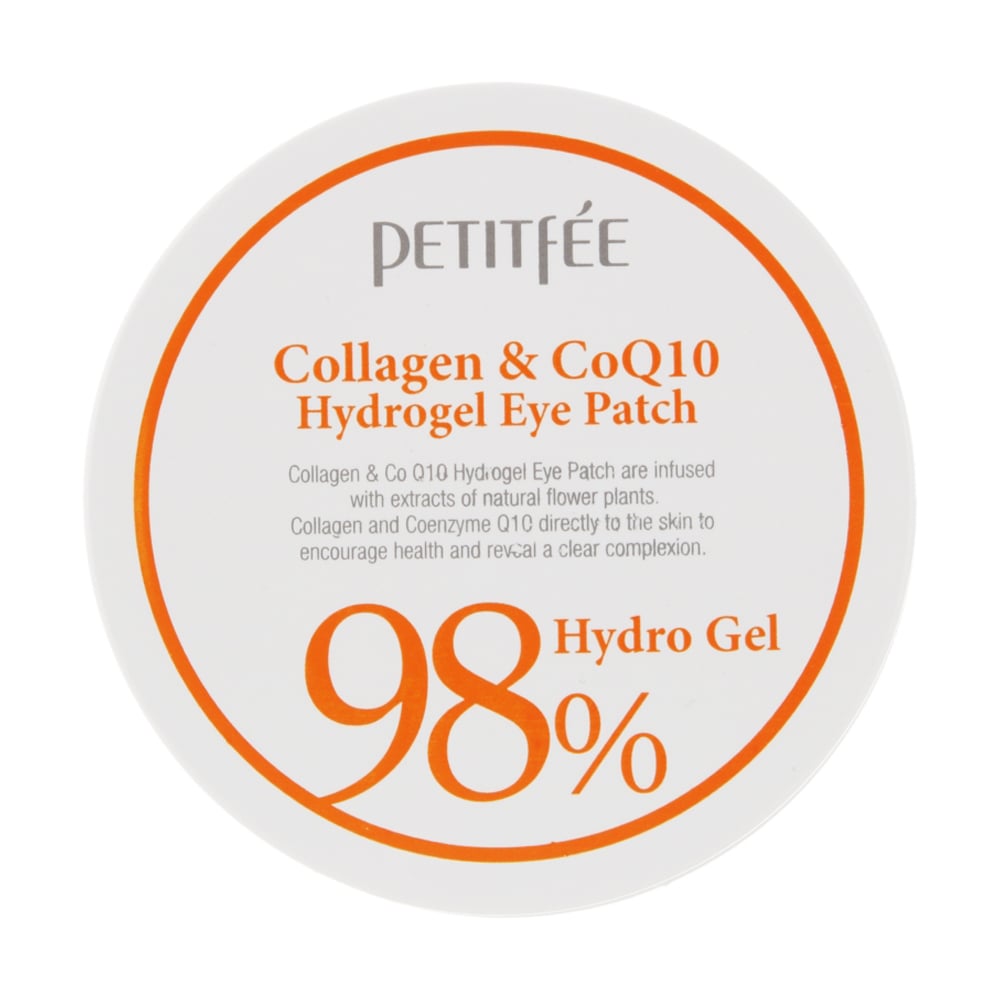 Гідрогелеві патчі для шкіри під очима Petitfee &amp; Koelf Collagen &amp; Co Q10 Hydrogel Eye Patch з колагеном і коензимом, 60 шт